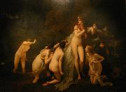 Jules Joseph Lefebvre Diana Surprised oil on canvas